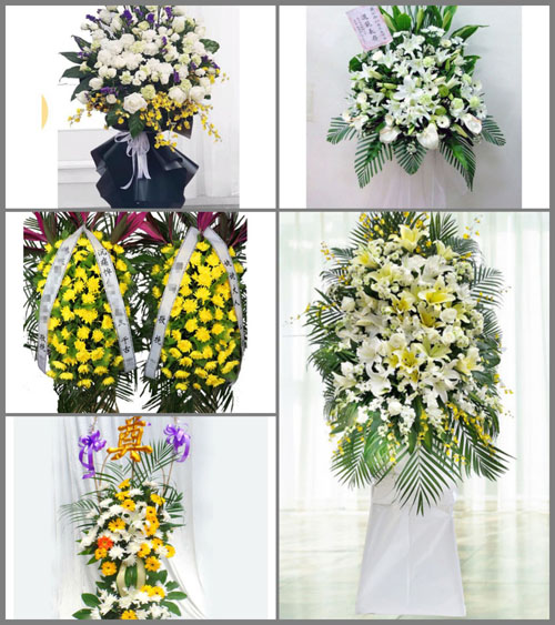 福建福州永泰县洑口乡洑口村白事花篮预定